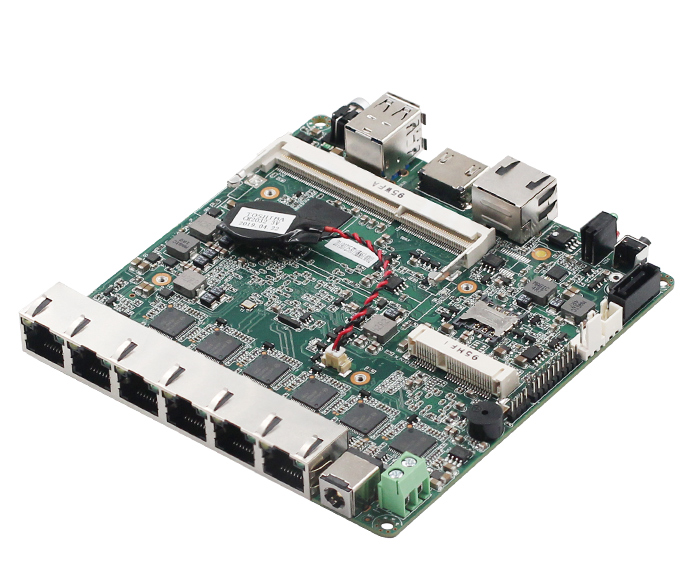 【新品上市】基于Baytrail平臺，6網口NANO-ITX迷你主板