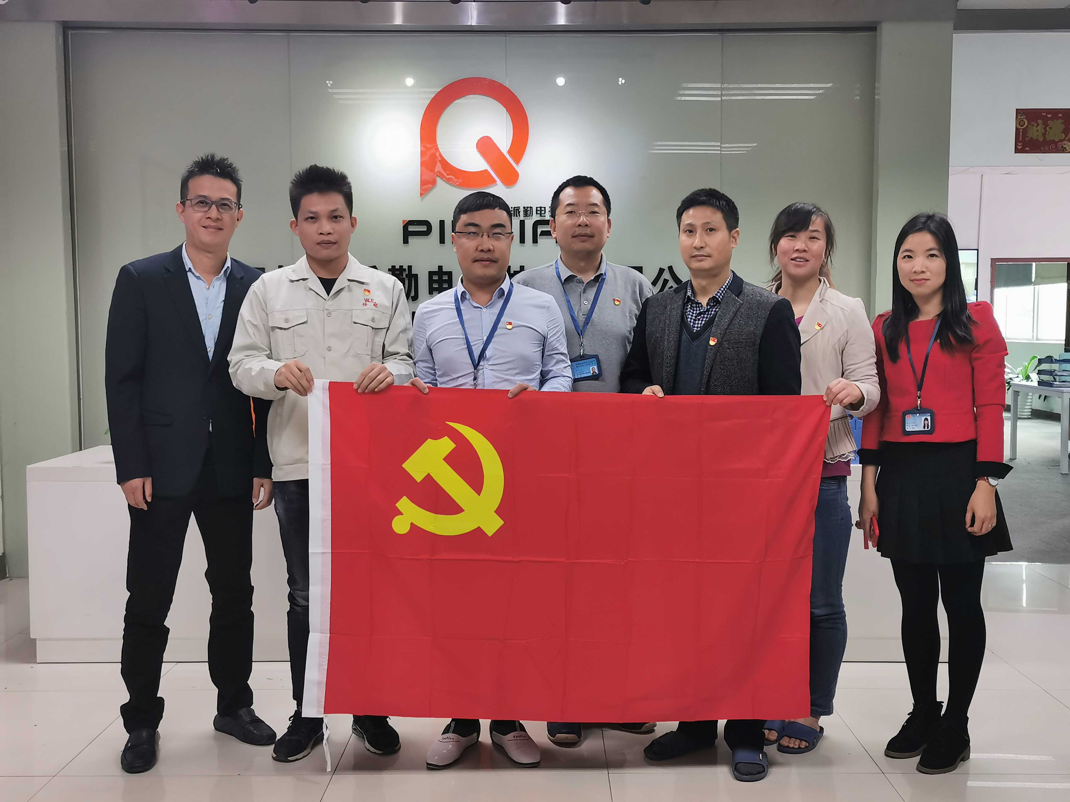 派勤公司成立黨支部 以黨建工作激發企業凝聚力