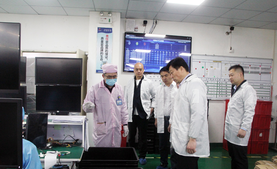 熱烈歡迎家鄉領導——監利市新溝鎮黨委書記劉軍一行 蒞臨我司視察指導工作