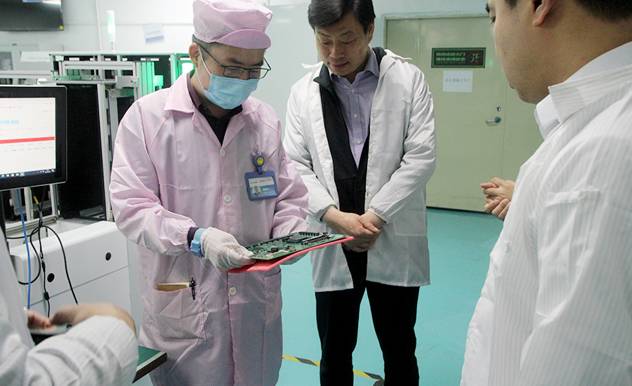 熱烈歡迎家鄉領導——監利市新溝鎮黨委書記劉軍一行 蒞臨我司視察指導工作