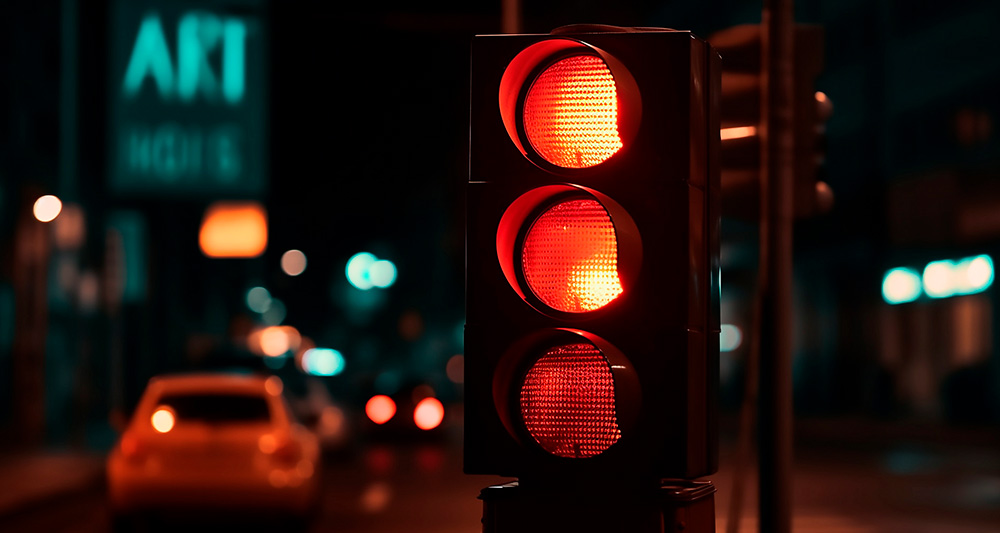 派勤電子EL643AW應用于智能交通信號燈控制系統